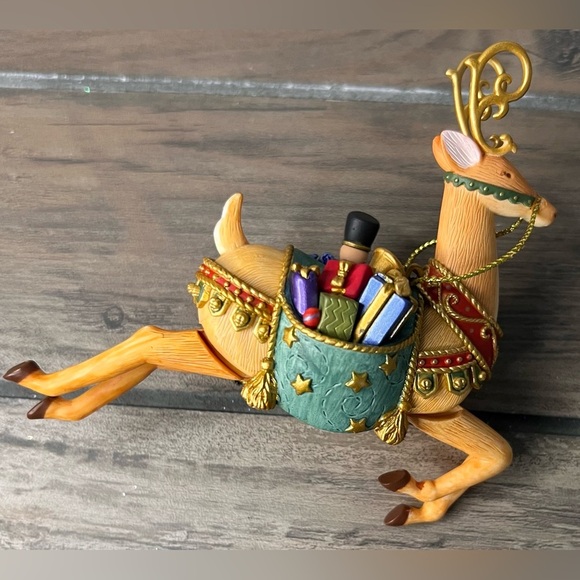 Hallmark NIB 2007 Christmas Ornament “Reindeer” 2nd Yuletide Treasures Series - Picture 5 of 8